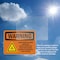 Signmission Radiation & Laser Sign, 7 in H x 10 in W, Vinyl Decal, Rectangle OS-2PACK-WS-D-710-L-12953 - alternate 3